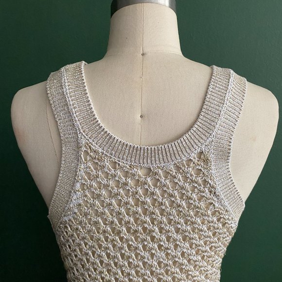 Proenza Schouler Metallic Mesh Tank Top - Picture 9 of 15